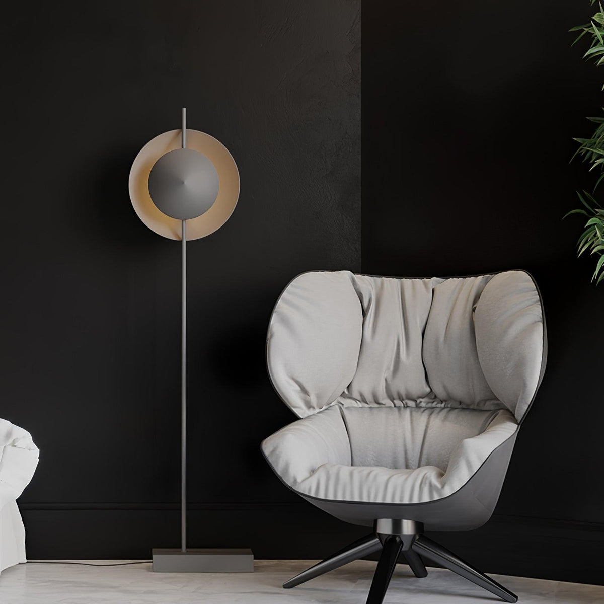 Circalla vloerlamp met dubbele toon