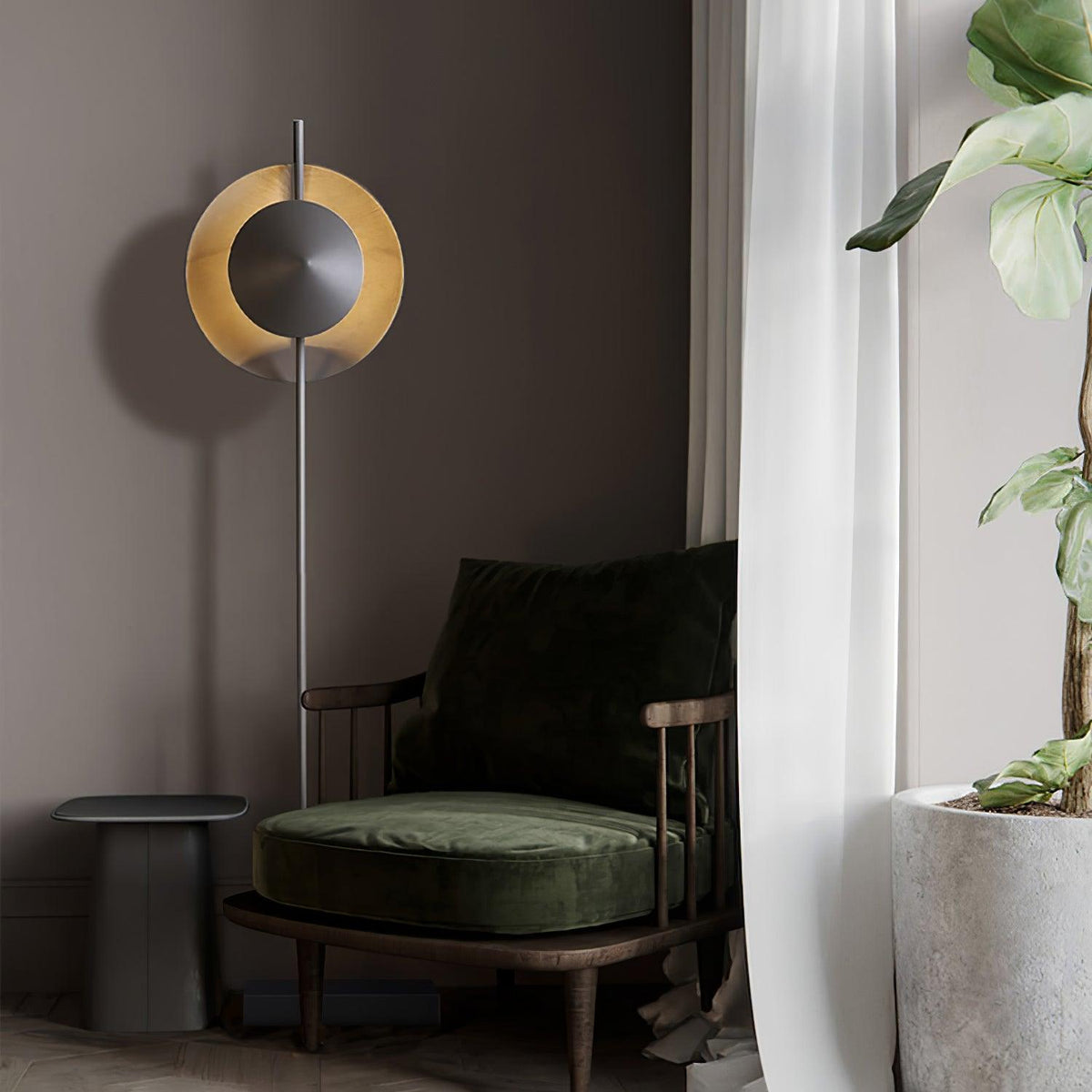 Circalla vloerlamp met dubbele toon