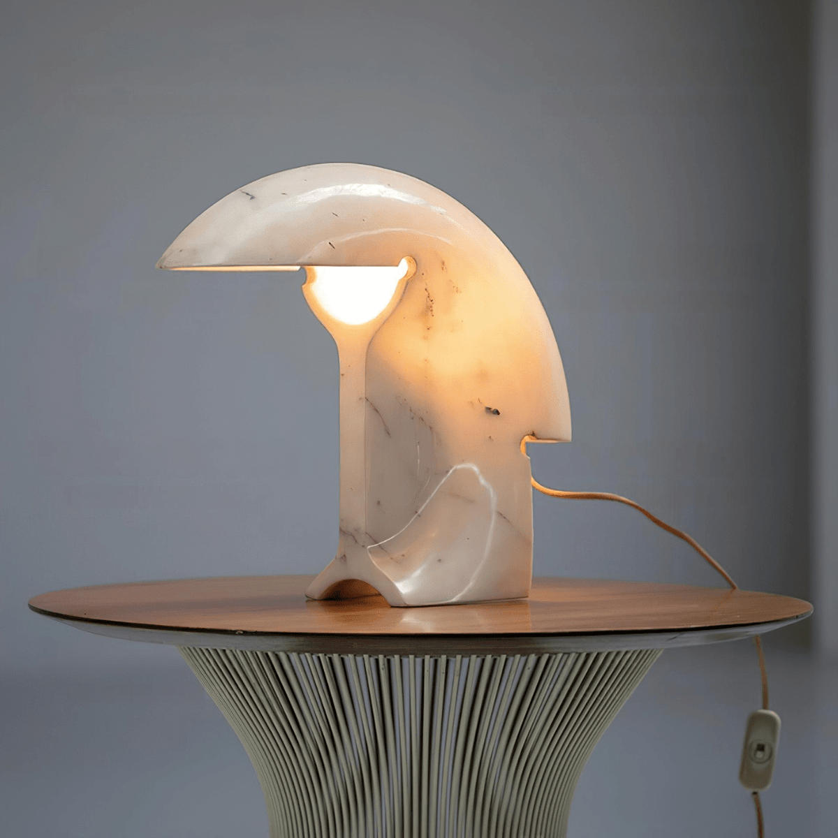 Emmy Moderne tafellamp van marmer