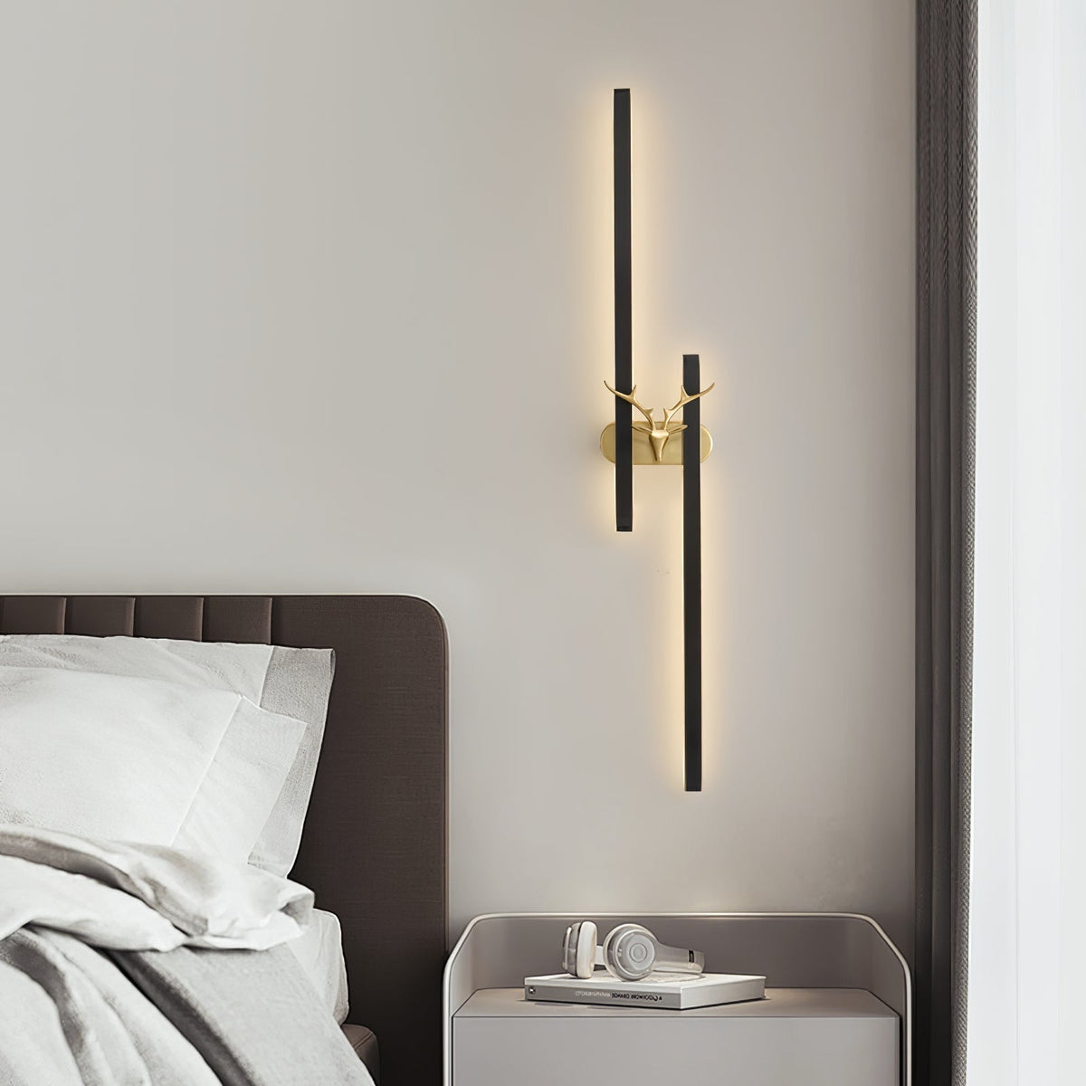 Vavinisra klassieke Herten messing wandlamp