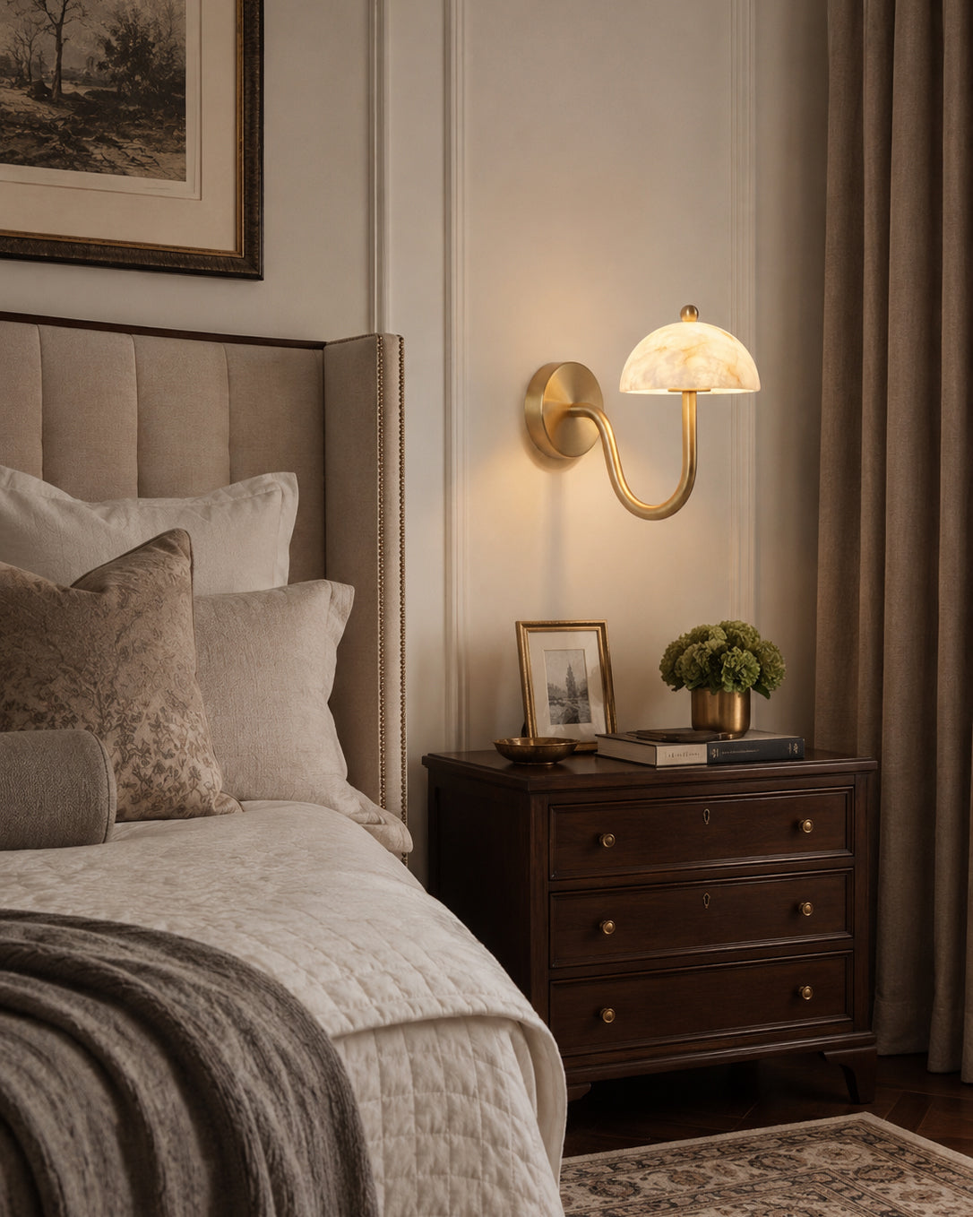 Avenoelle wandlamp Albast