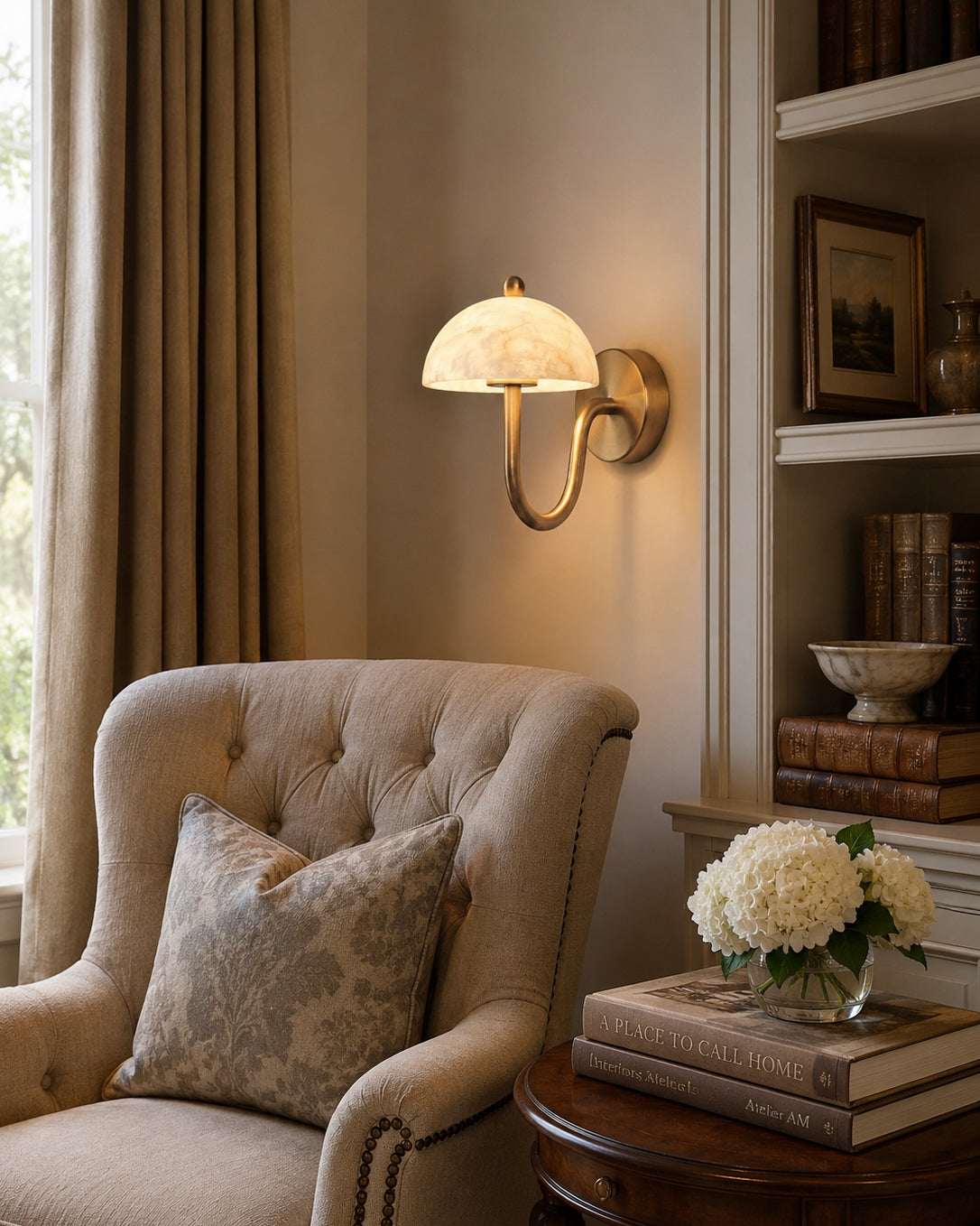 Avenoelle wandlamp Albast