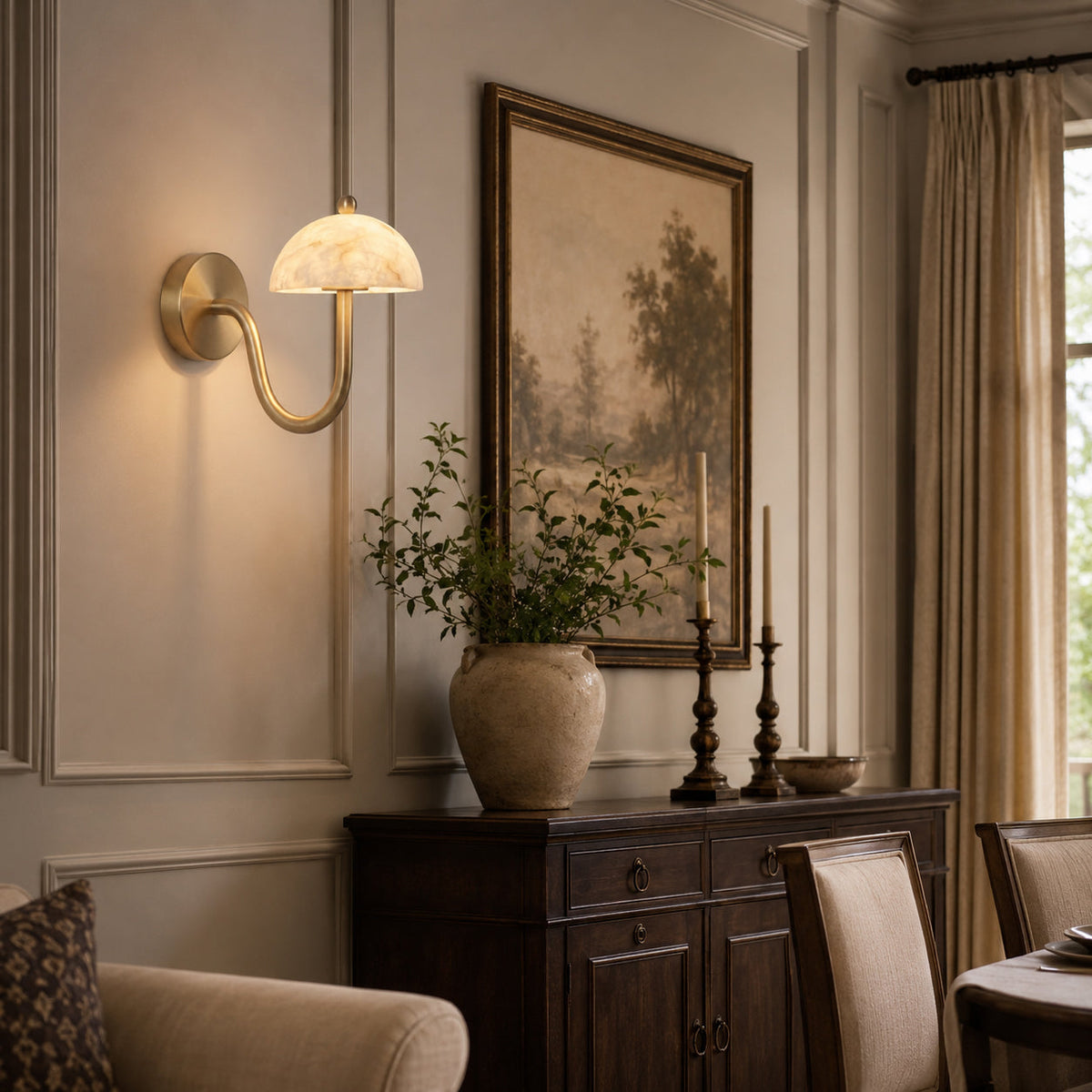 Avenoelle wandlamp Albast