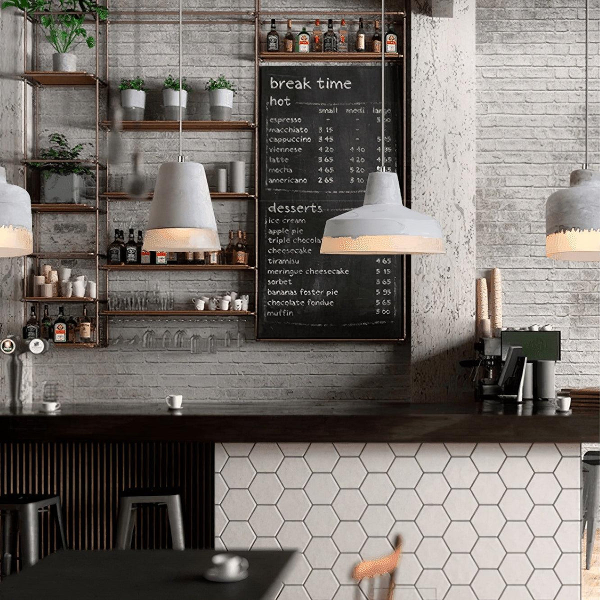 Dralen hars Scandinavische hanglamp