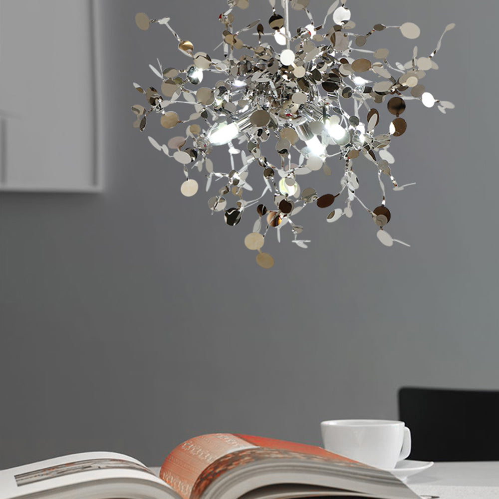 Olivia Design Vuurwerk LED Hanglamp Metaal Goud/Zilver Slaap/Woon/Eetkamer