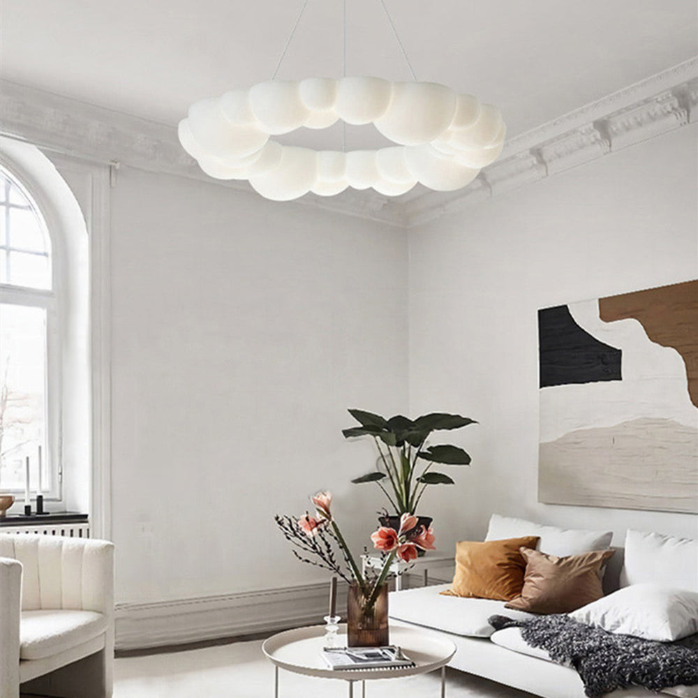 Quinn Design Ronde LED Plafondlamp/Hanglamp Metaal/Acryl Wit Slaap/Woon/Eetkamer