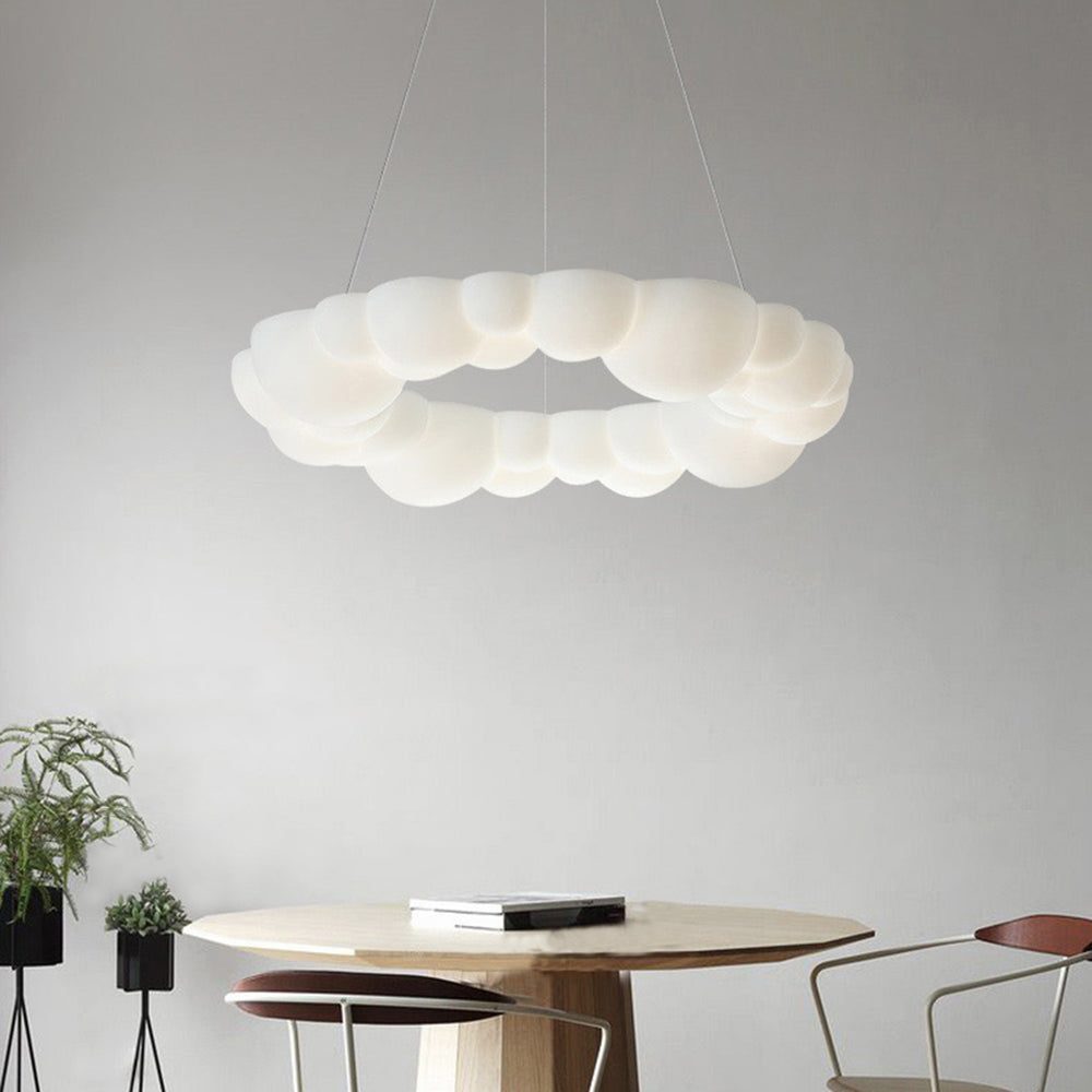Quinn Design Ronde LED Plafondlamp/Hanglamp Metaal/Acryl Wit Slaap/Woon/Eetkamer