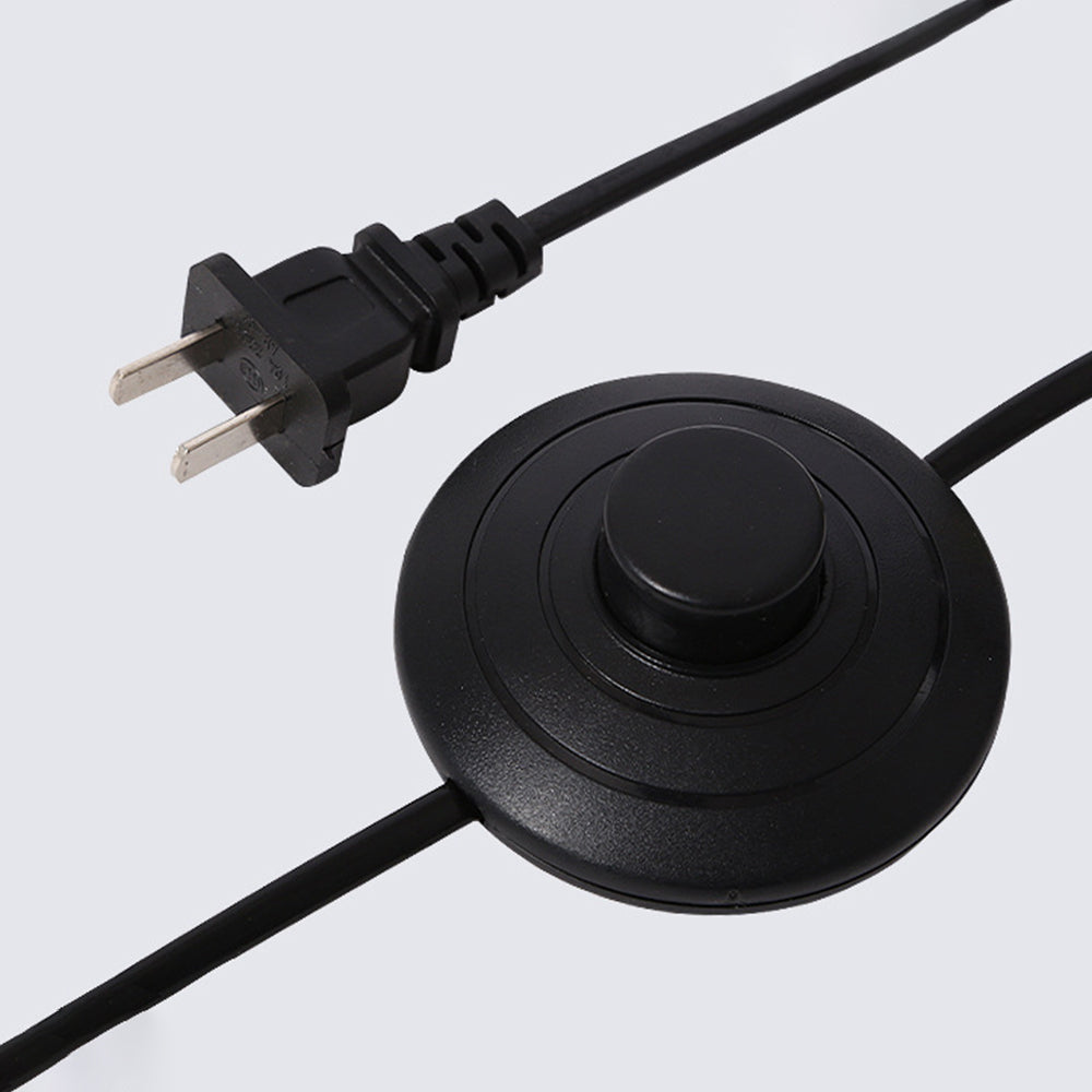 Ritta Design Ronde LED Vloerlamp Zwart Metaal Rotan Slaapkamer