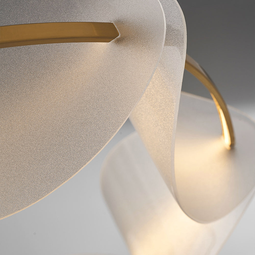 Bella Moderne Ringvormige Metalen Hanglamp Slaapkamer/Eetkamer
