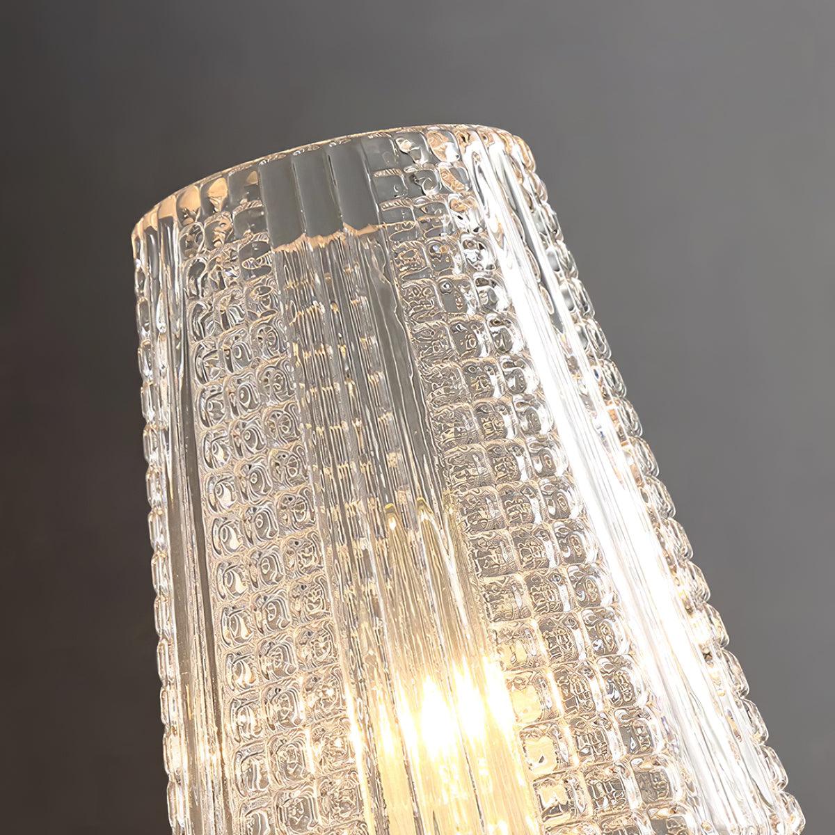 Elyisora wandlamp messing Kristal Elegante