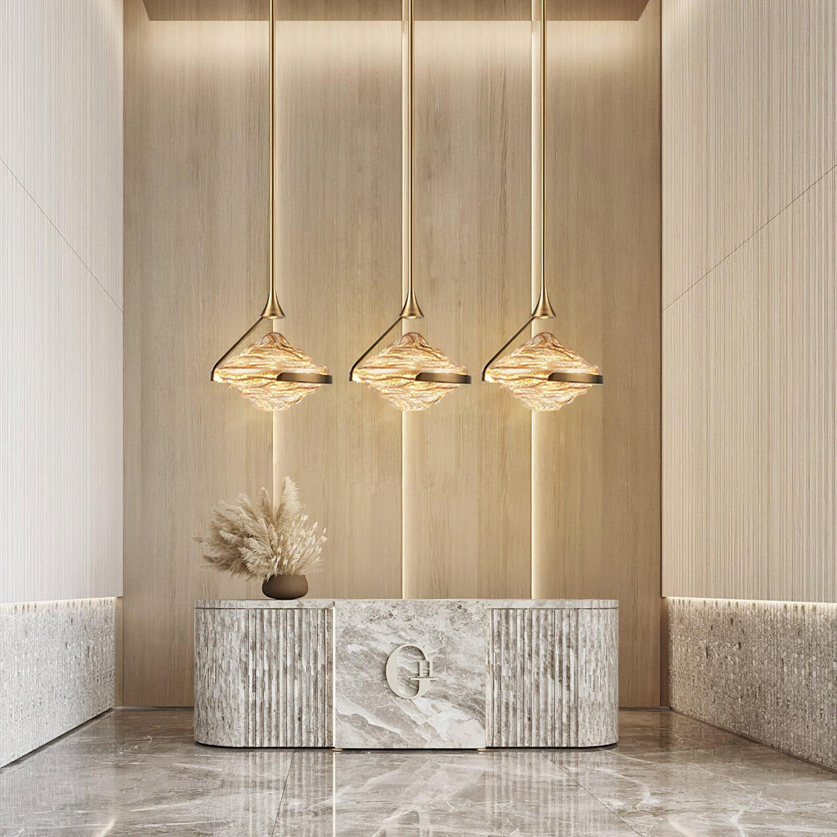Elyarette Diamant Kristallen Hanglamp