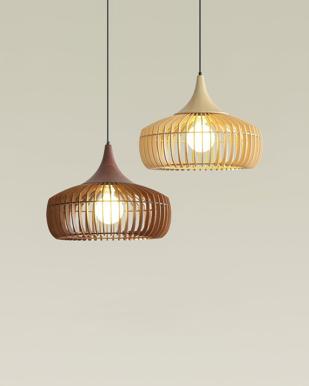 Vexo Natuurlijke Bamboe Rotan hanglamp