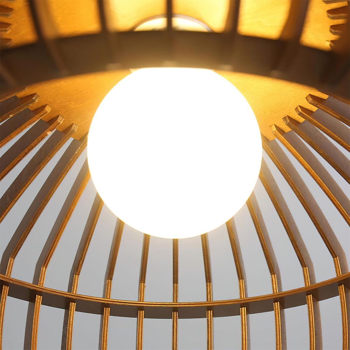 Vexo Natuurlijke Bamboe Rotan hanglamp