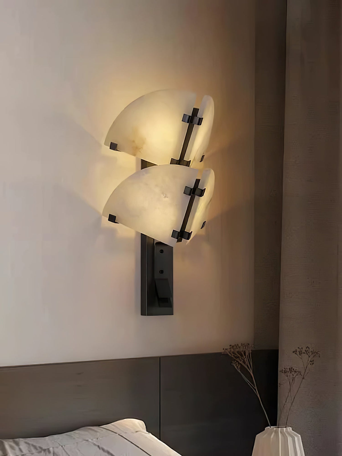 Selesta Moderne wandlamp van albast