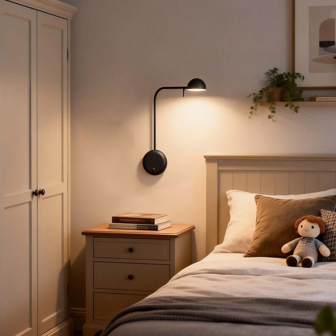Disc Base koepelvormige wandlamp