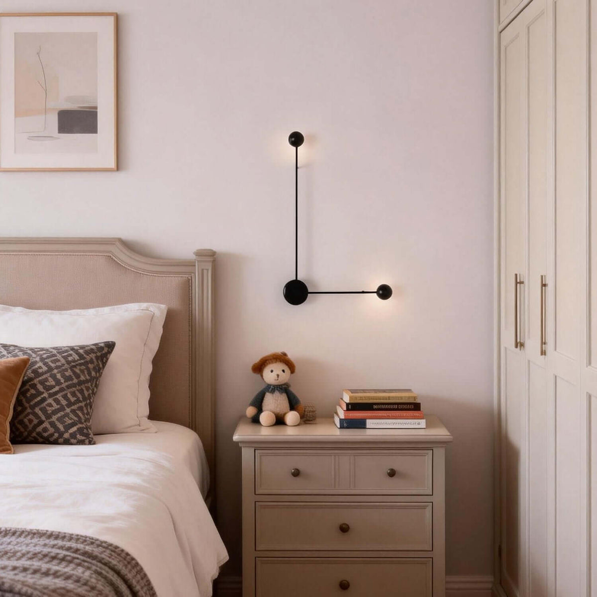 Disc Base koepelvormige wandlamp