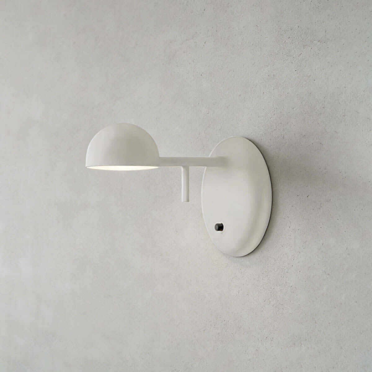 Disc Base koepelvormige wandlamp