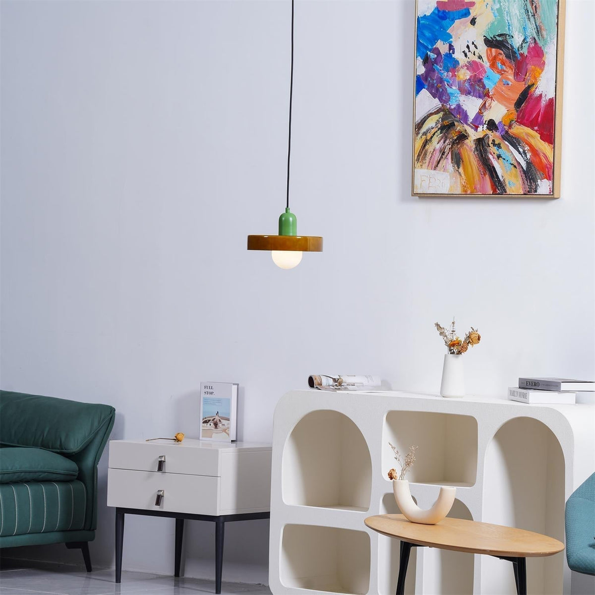 Celeleon glazen hanglamp