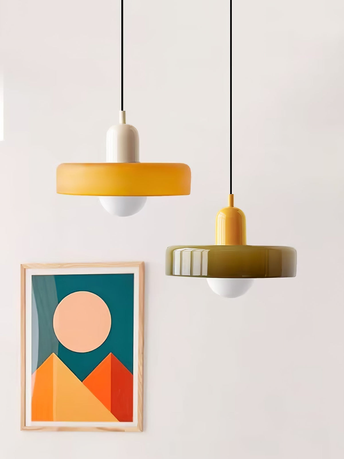 Celeleon glazen hanglamp