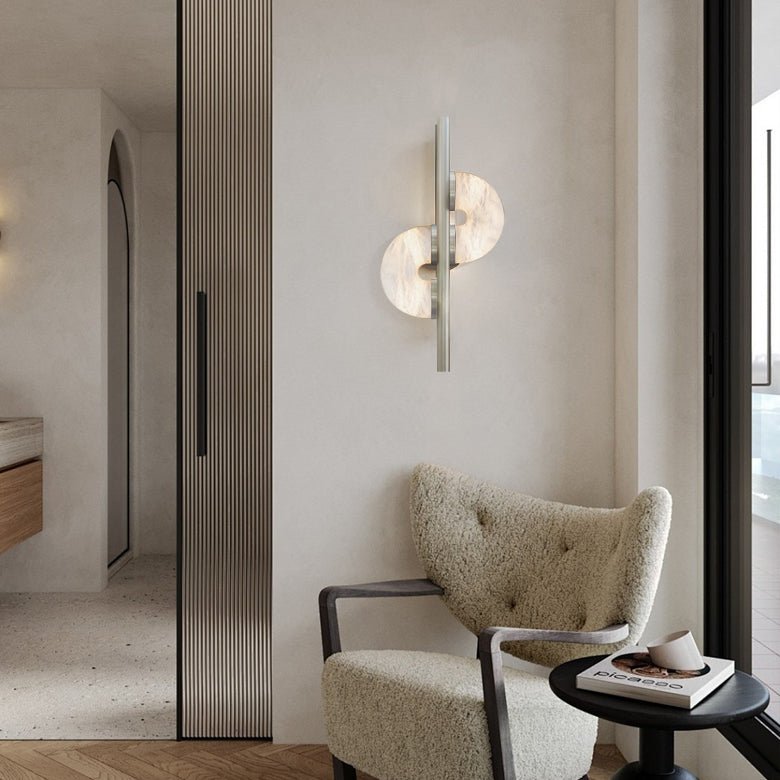 Dolly albasten wandlamp