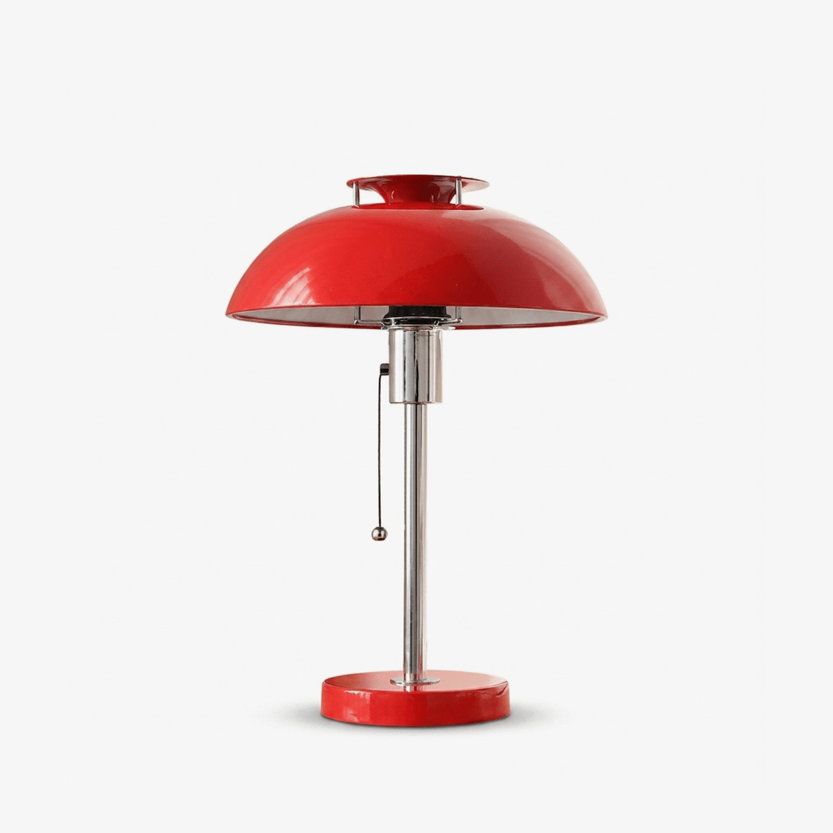 Rouven chroom Mushroom tafellamp