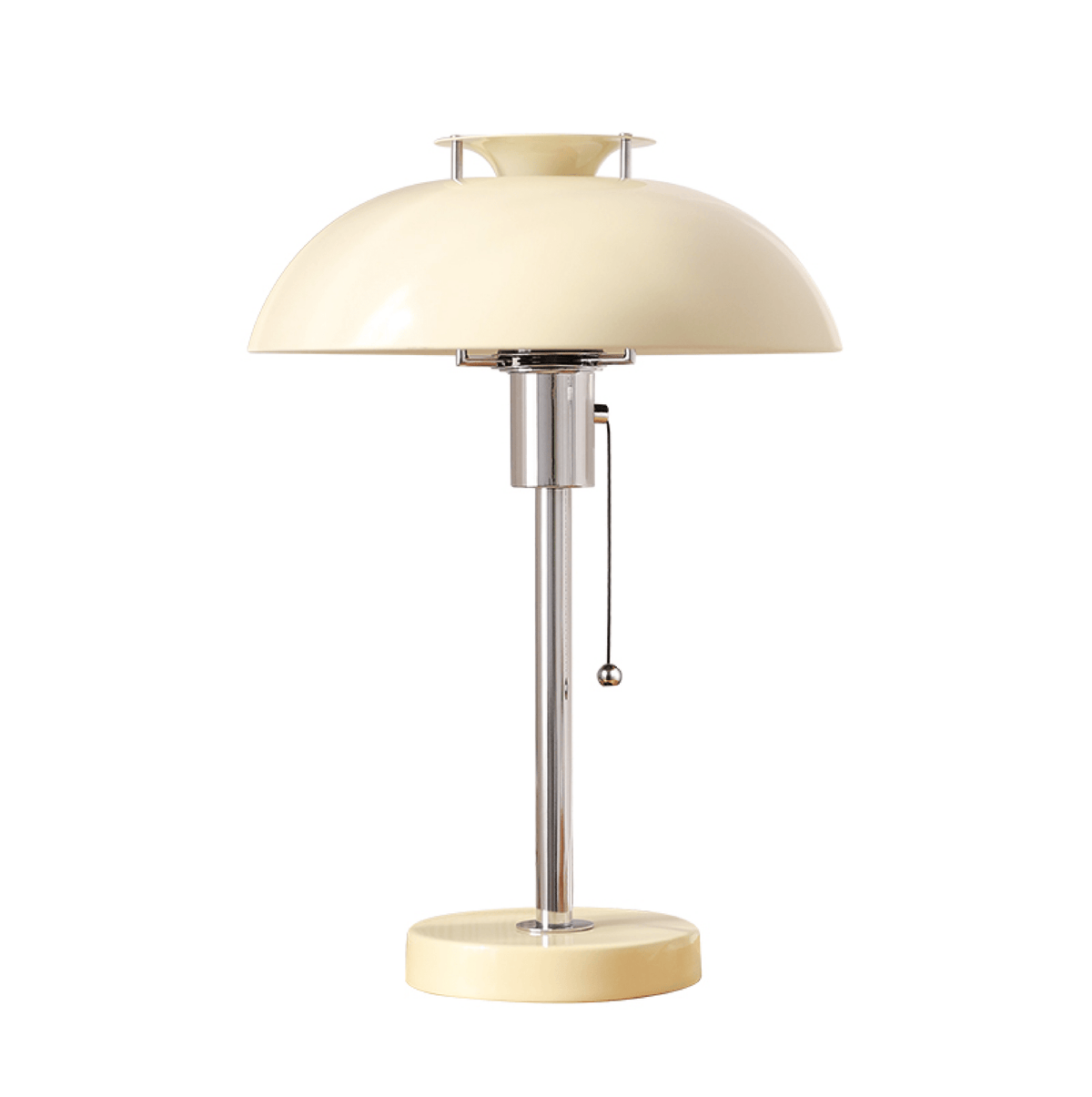 Rouven chroom Mushroom tafellamp