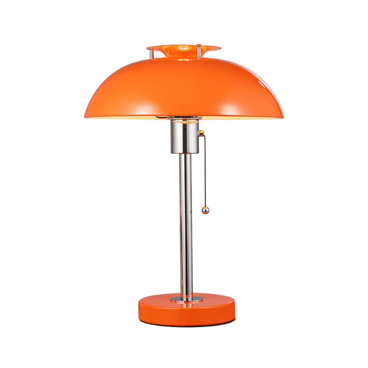 Rouven chroom Mushroom tafellamp