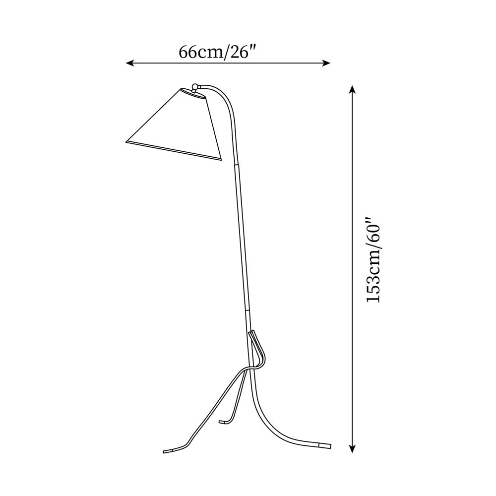 Stilt vloerlamp