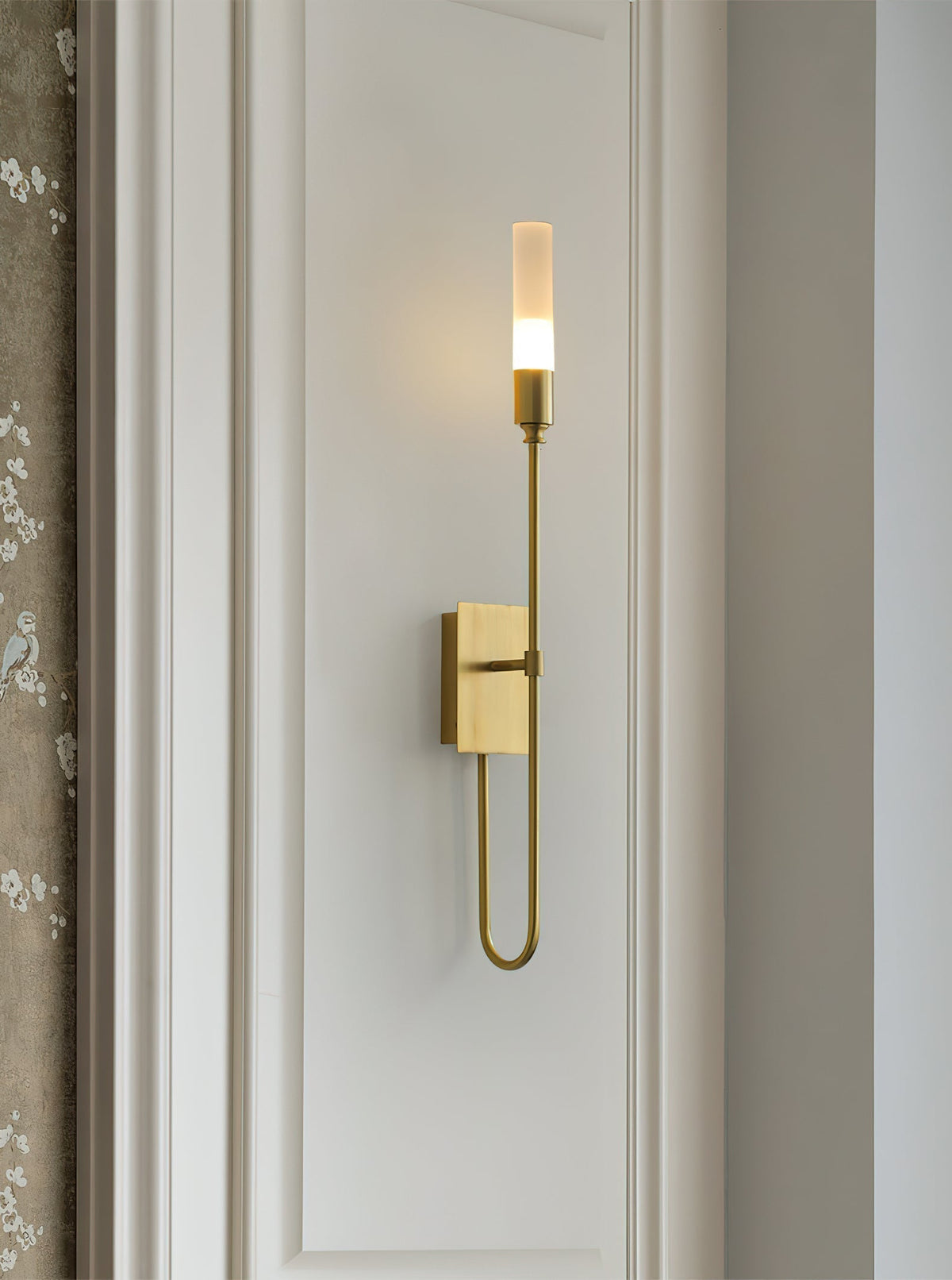 Yvori wandlamp met dubbele staaf minimalistisch