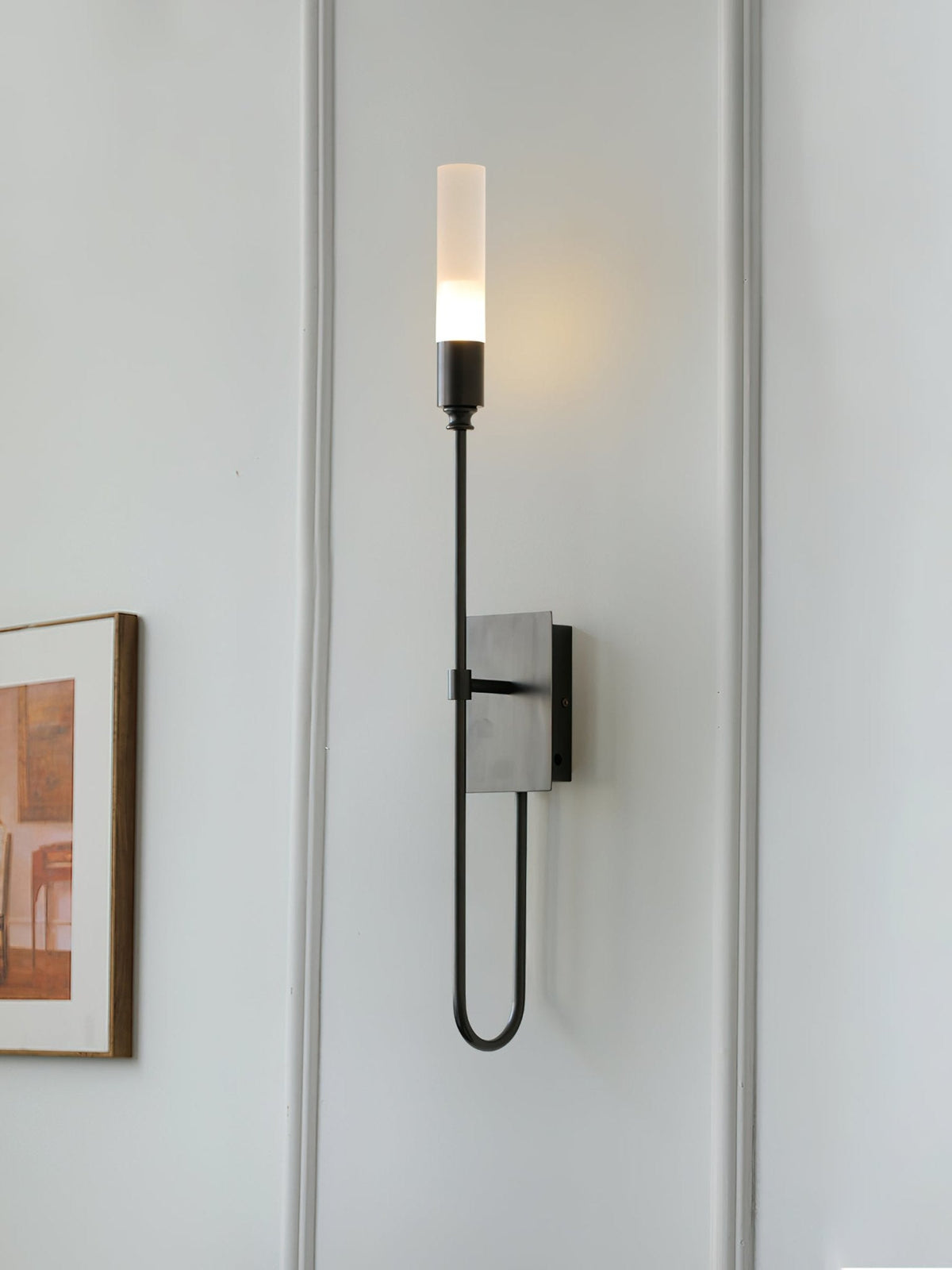 Yvori wandlamp met dubbele staaf minimalistisch