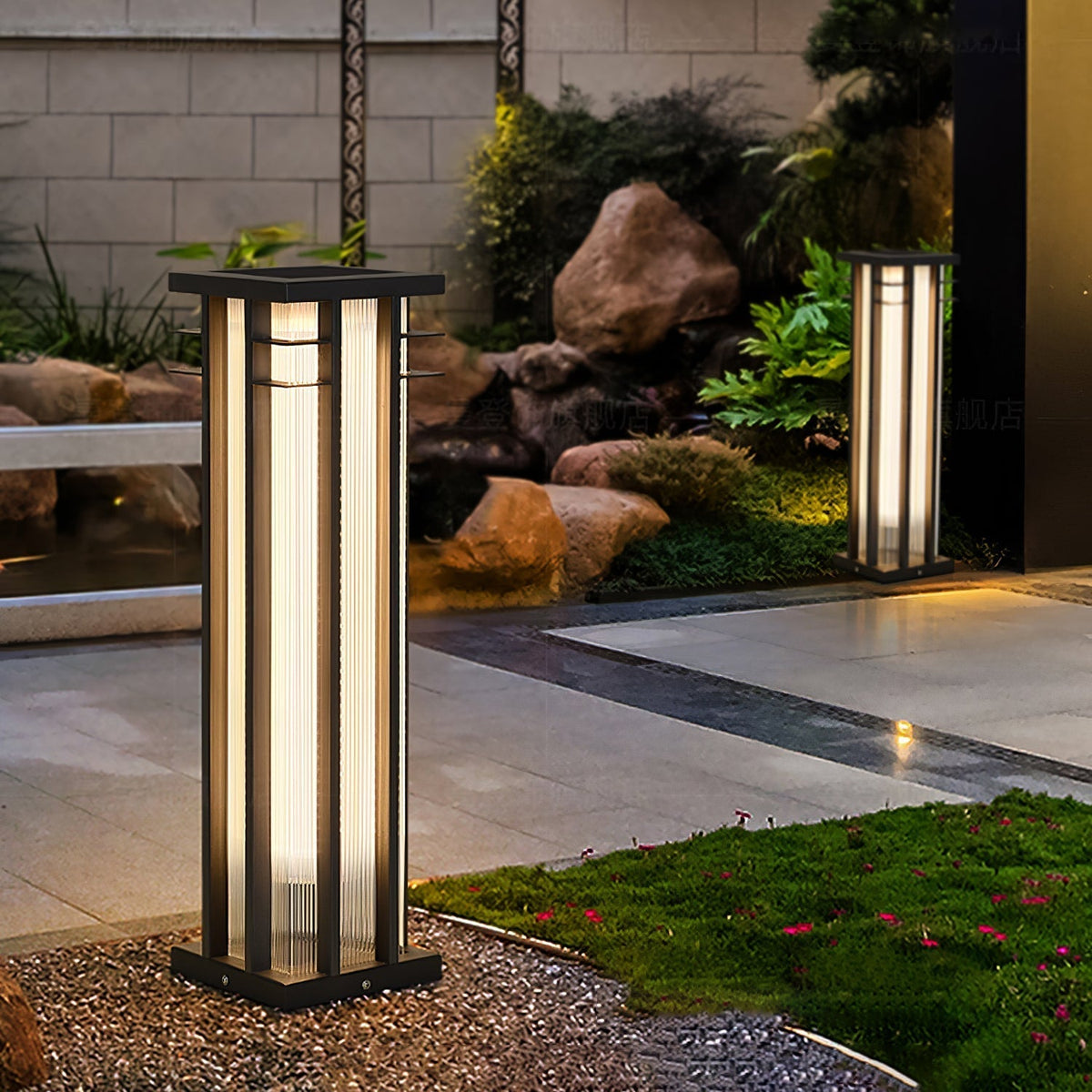Strata dubbelas buitenwandlamp