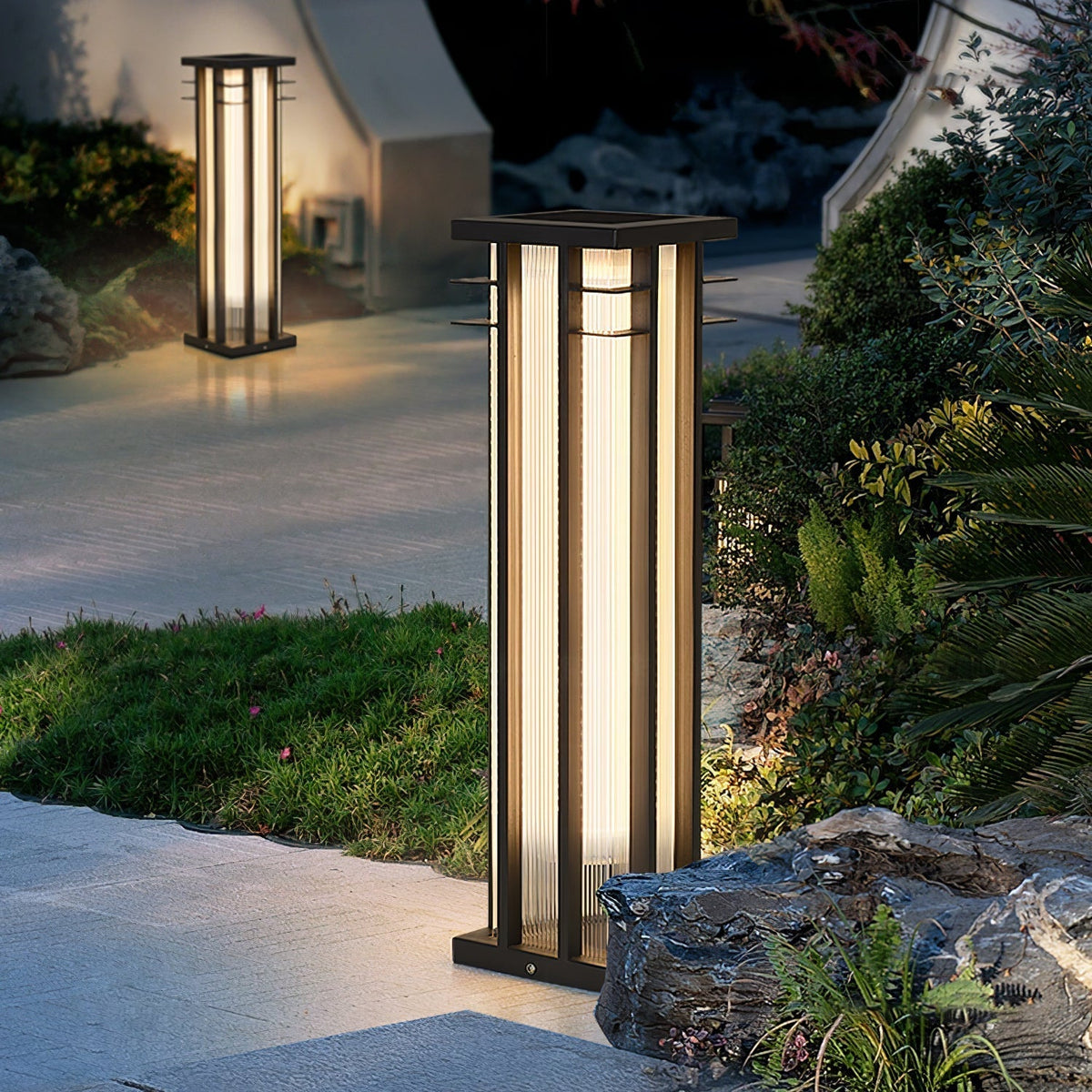 Strata dubbelas buitenwandlamp