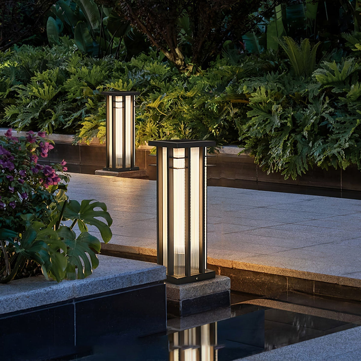 Strata dubbelas buitenwandlamp