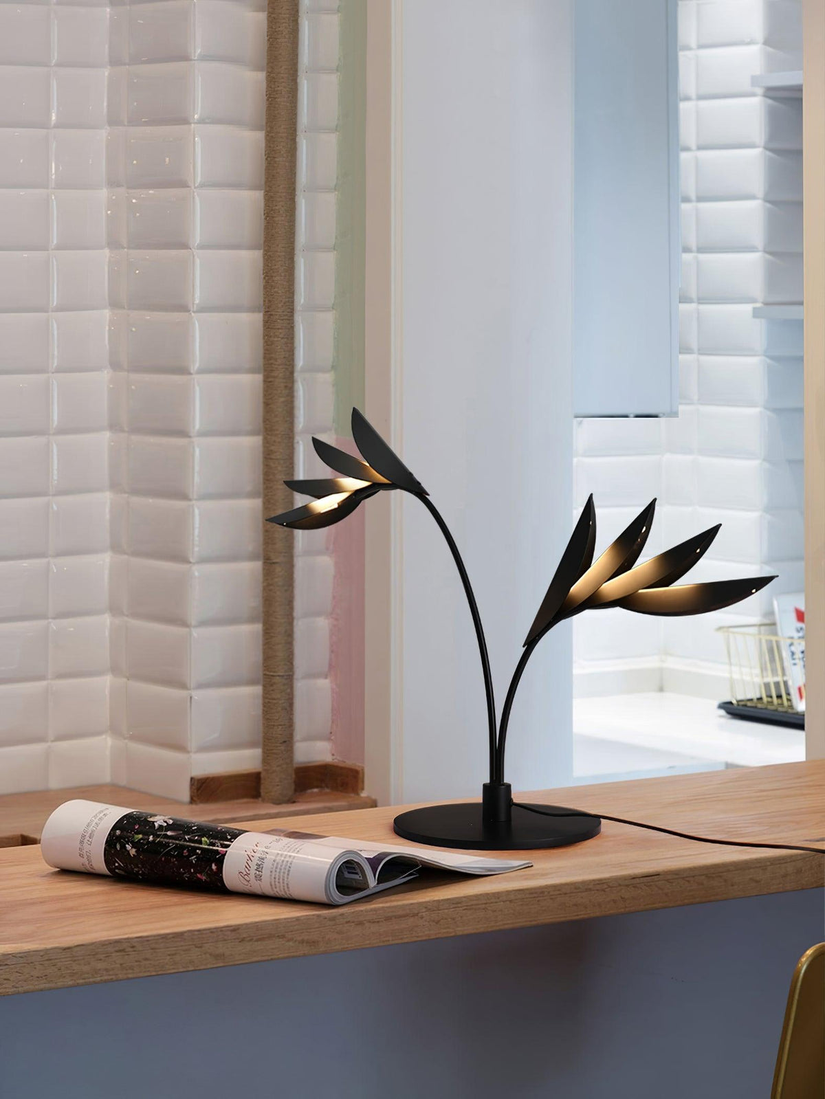 Palmara Art Deco tafellamp
