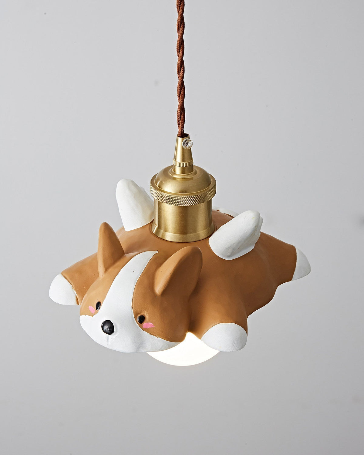 Orelelena hanglamp met vorm van een vleugentiger