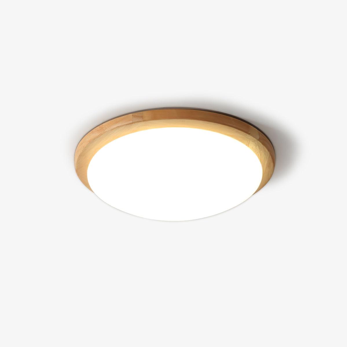 Myshae Moderne minimalistische plafondlamp van rubberhout