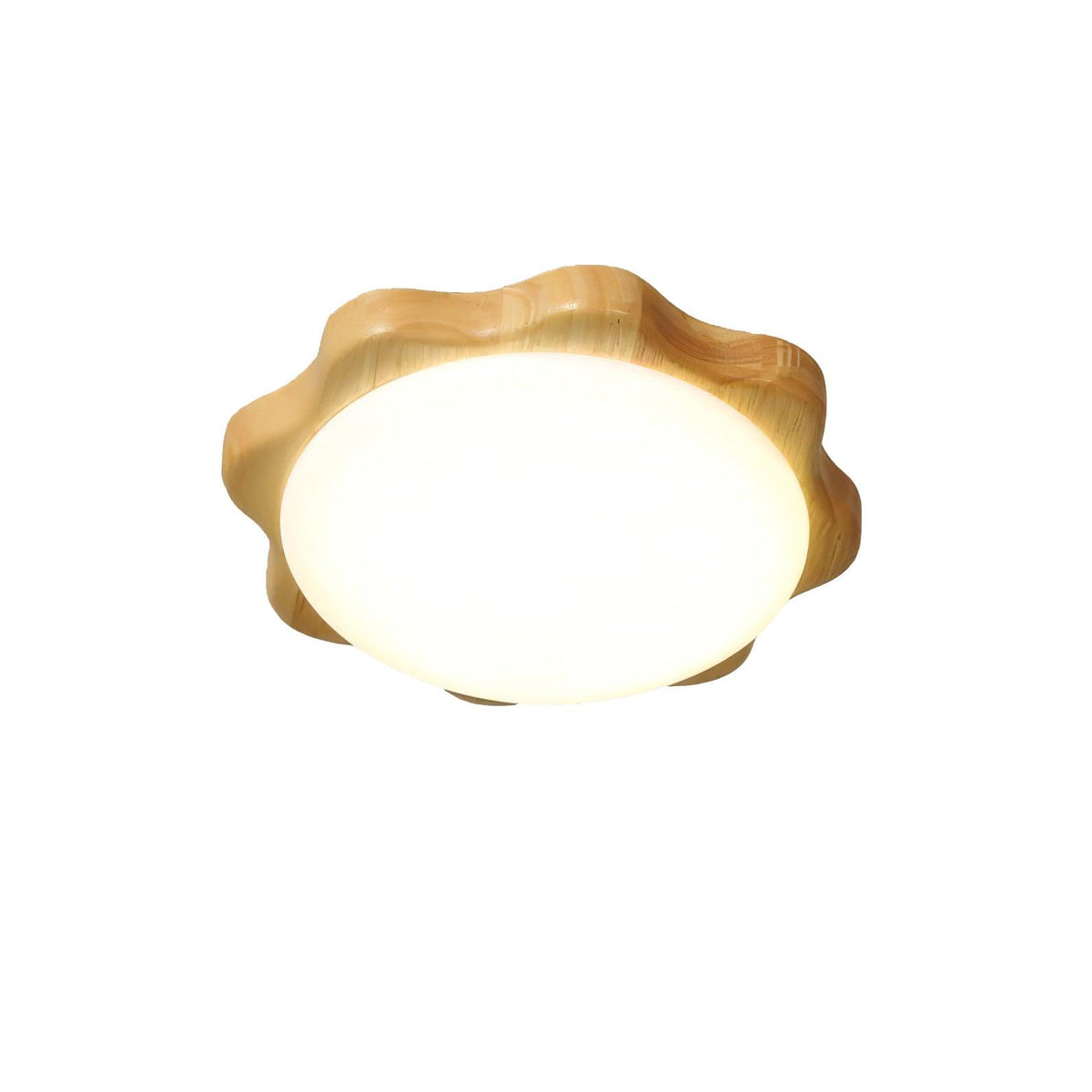 Myshae Moderne minimalistische plafondlamp van rubberhout
