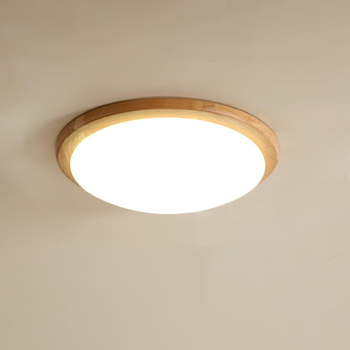 Myshae Moderne minimalistische plafondlamp van rubberhout
