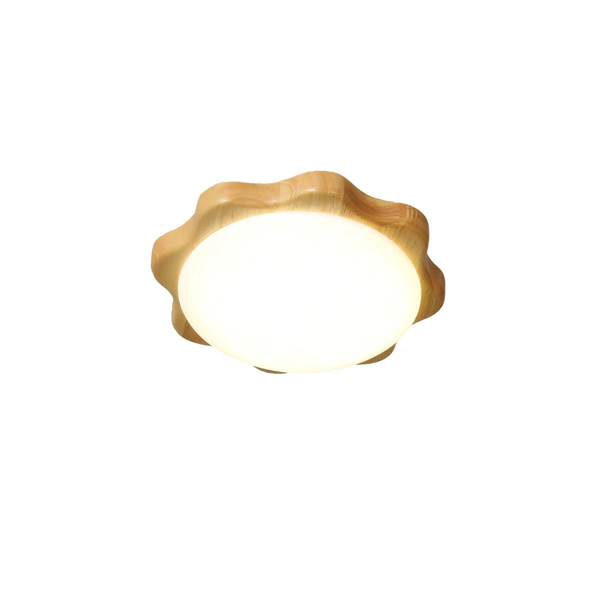 Myshae Moderne minimalistische plafondlamp van rubberhout
