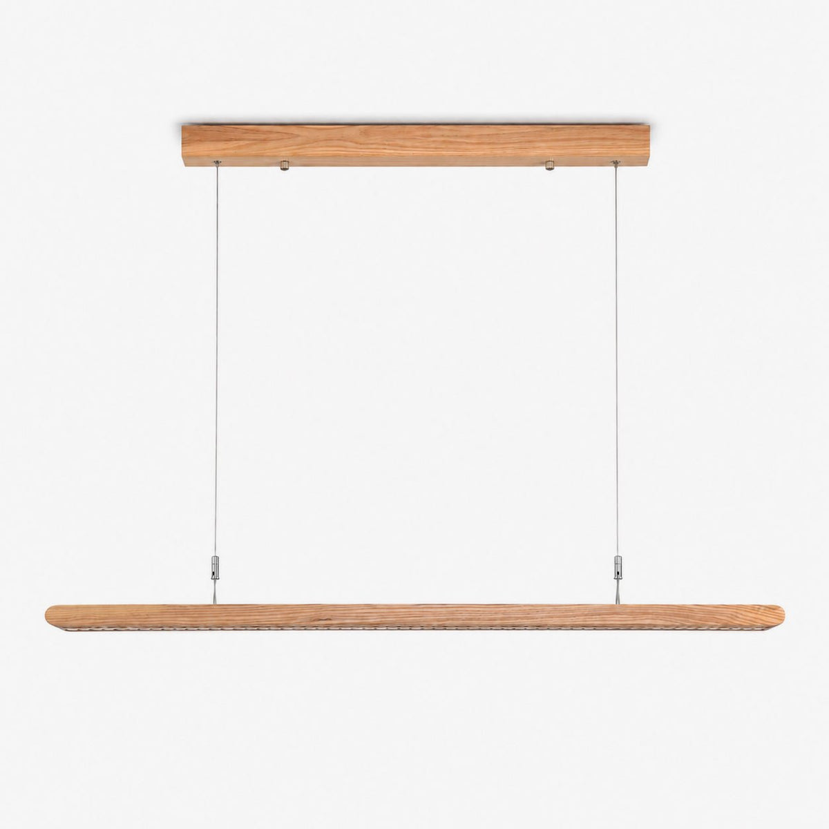Dual Louver hout Linear hanglamp