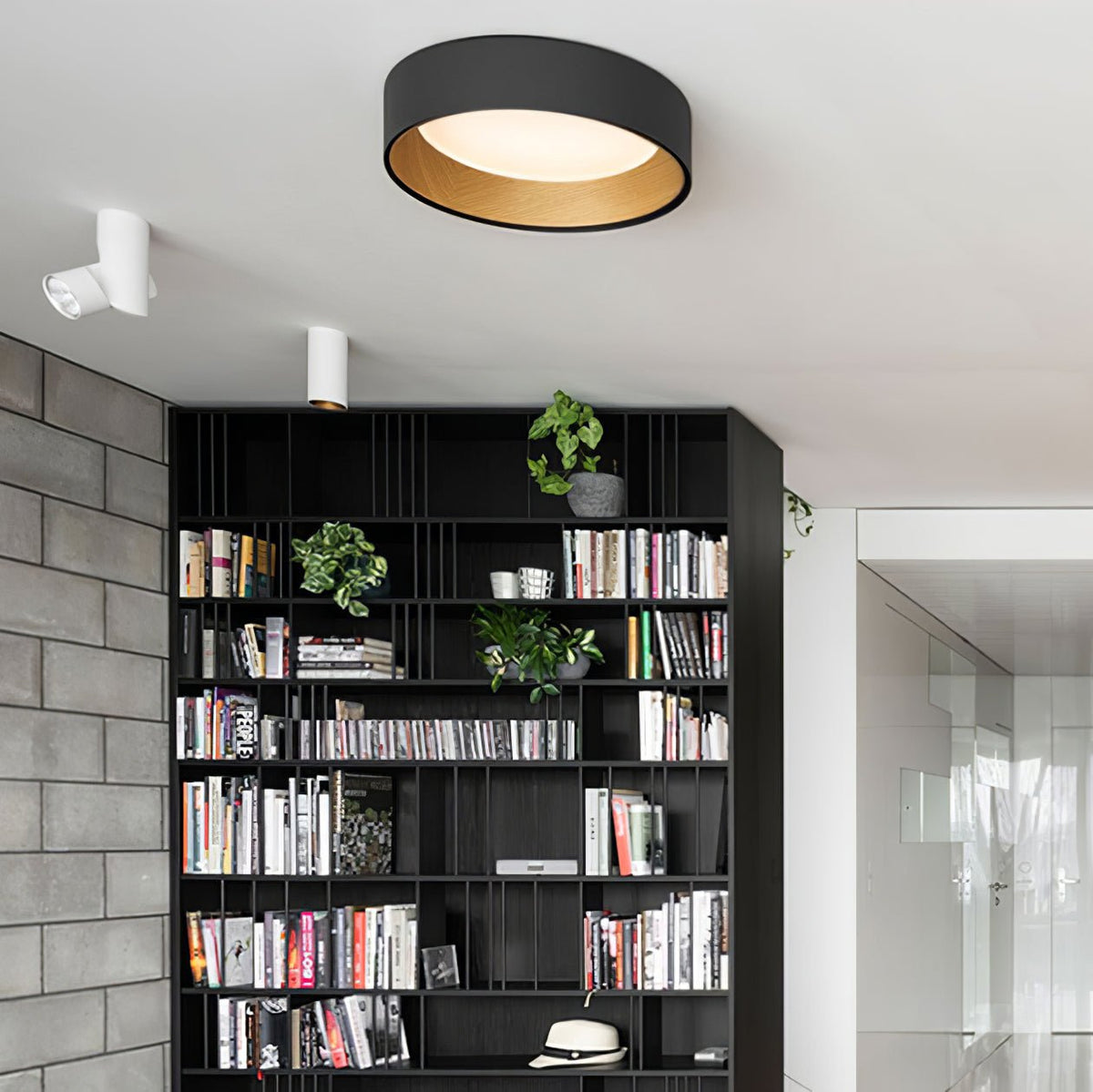 Denvir Moderne minimalistische ronde plafondlamp