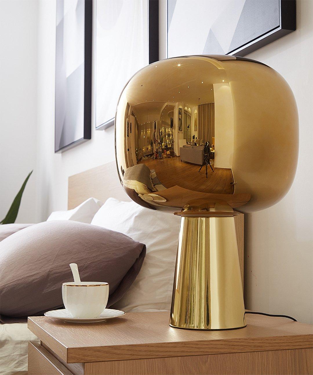 Briq moderne tafellamp in goud