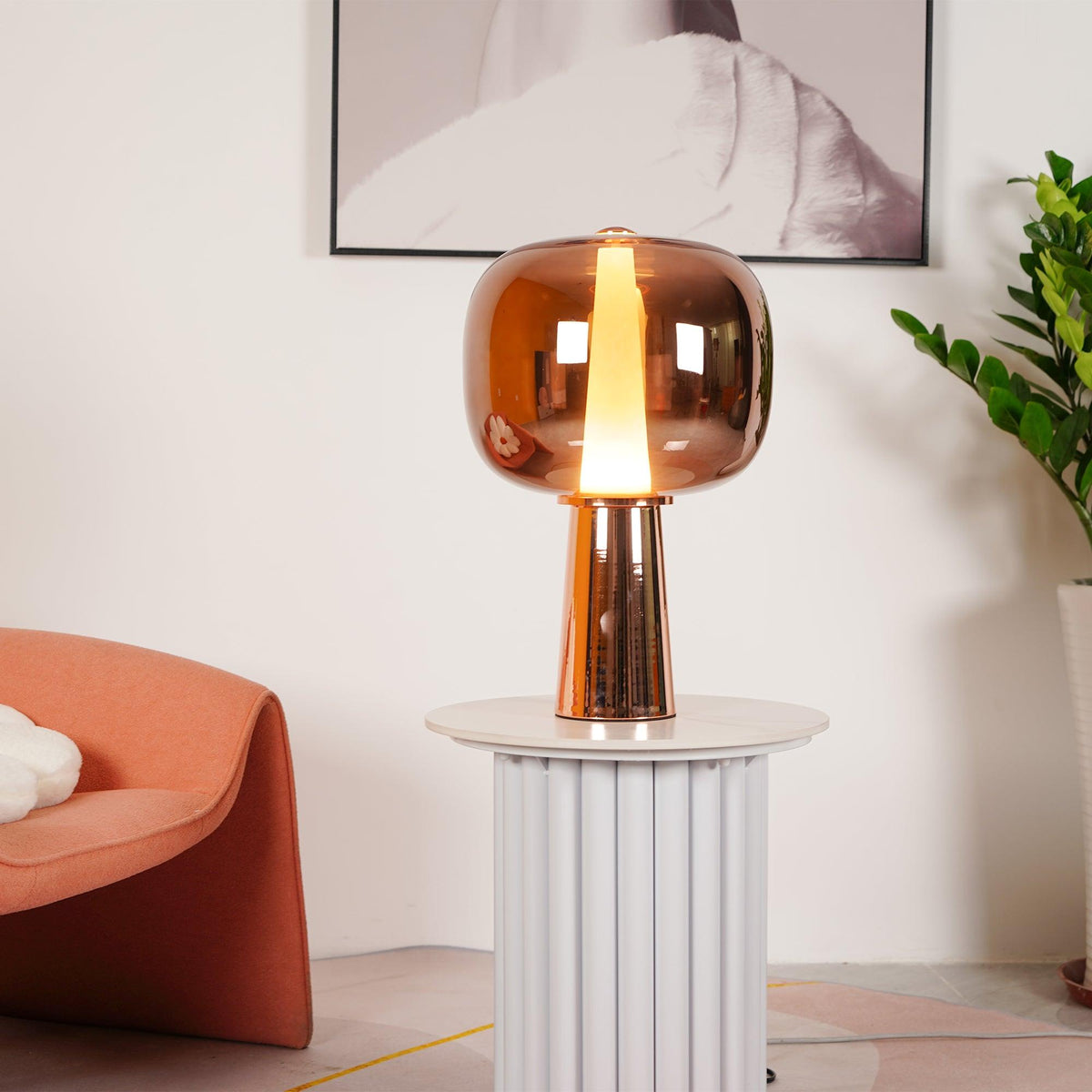Briq moderne tafellamp in goud