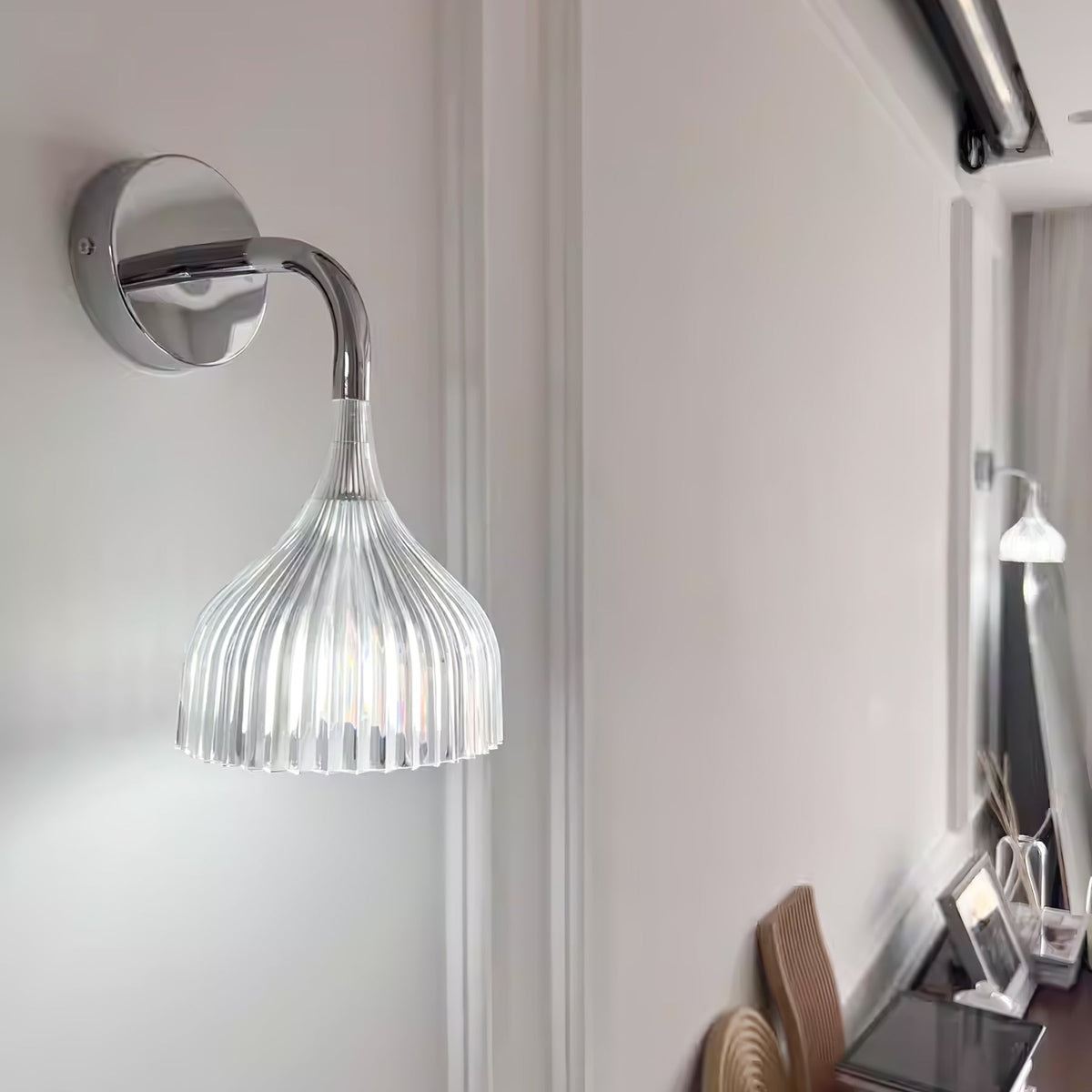 Aurzorus Moderne minimalistische wandlamp van kunststof