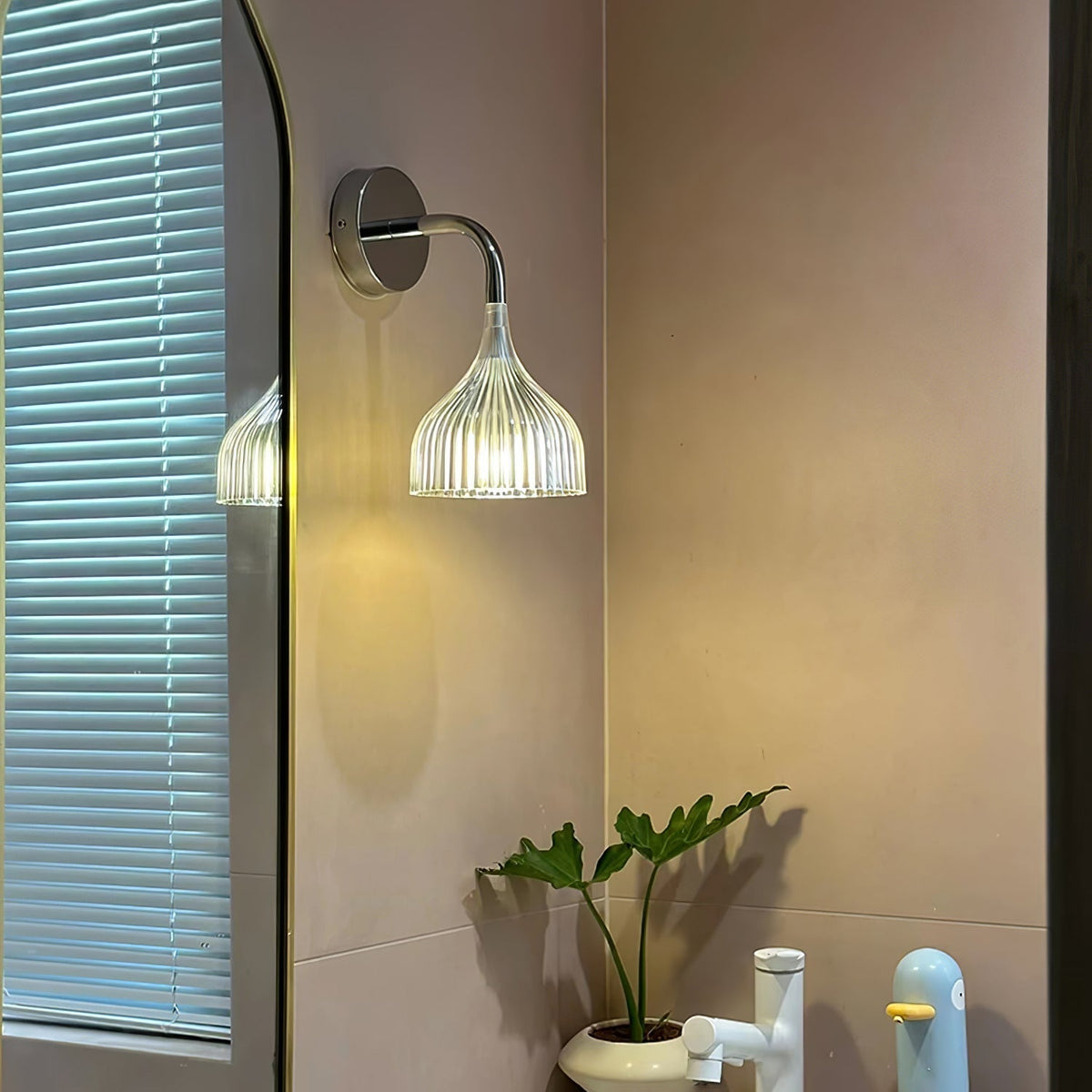Aurzorus Moderne minimalistische wandlamp van kunststof
