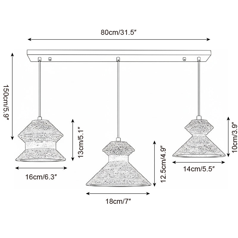 Orelirenne hanglamp