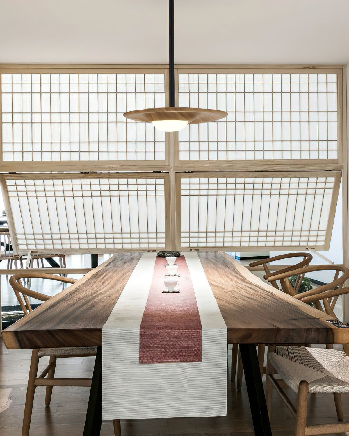 Cesilis houten hanglamp