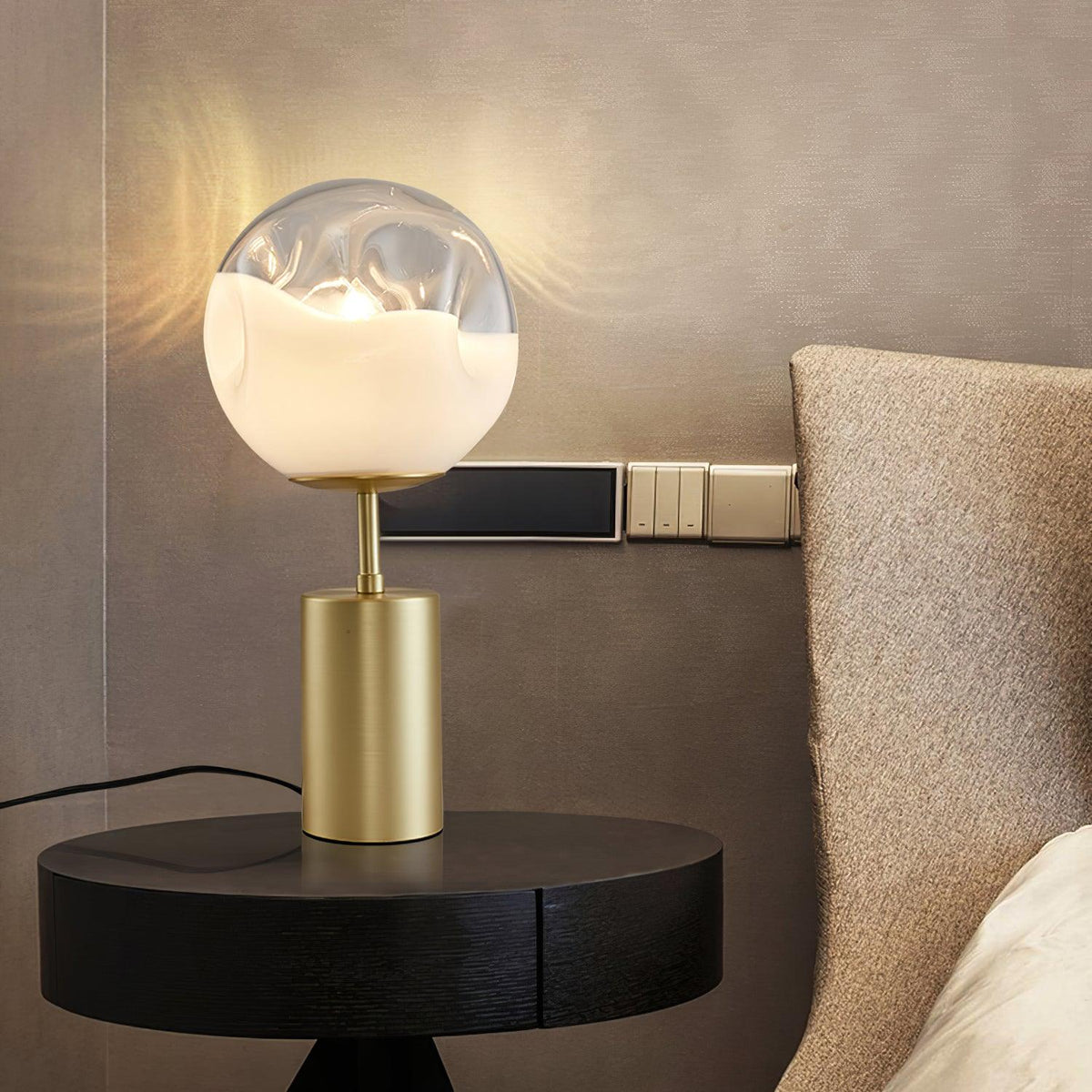 Aurea klassiek Glas Tafellamp