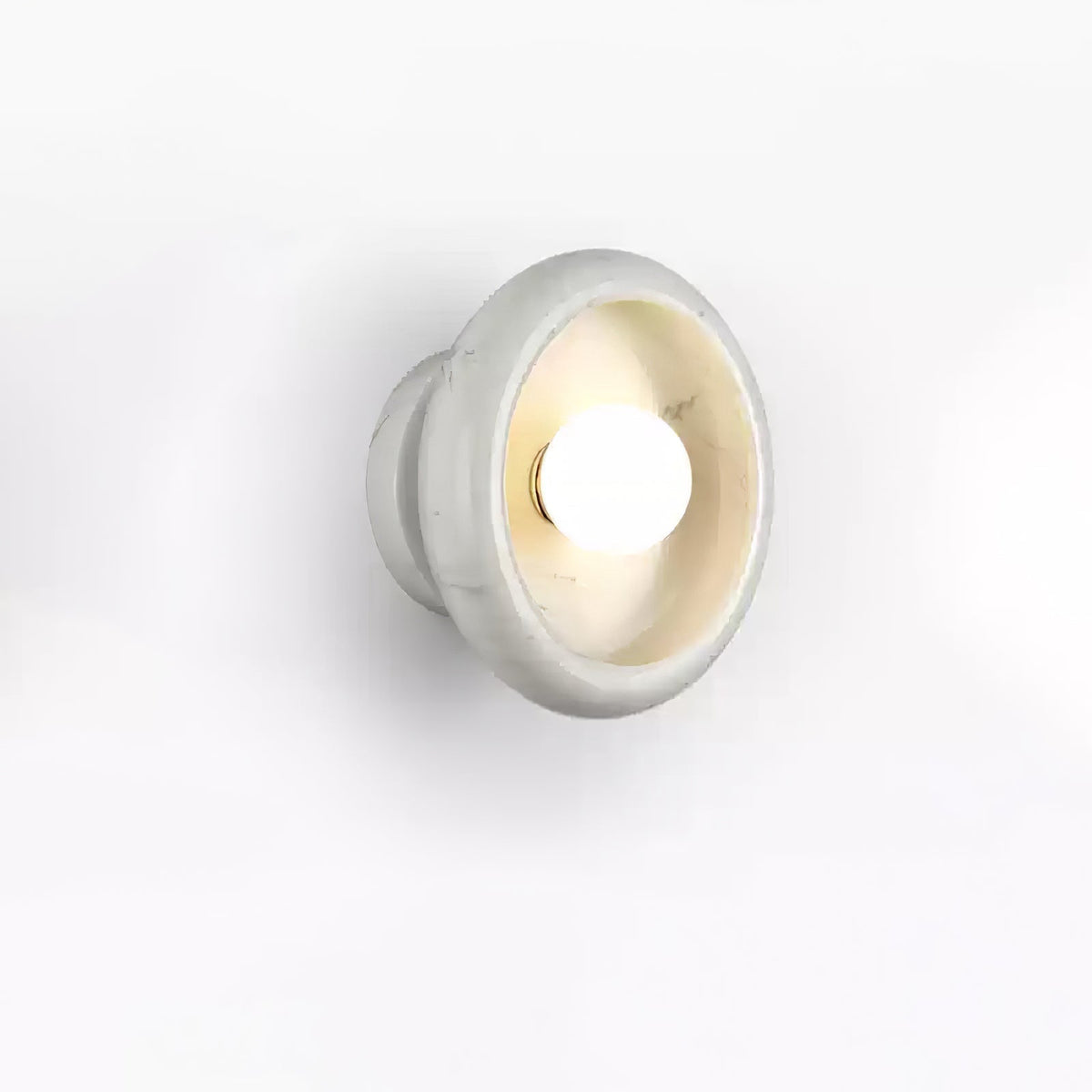 Molt Noordse kunst Jade marmer wandlamp