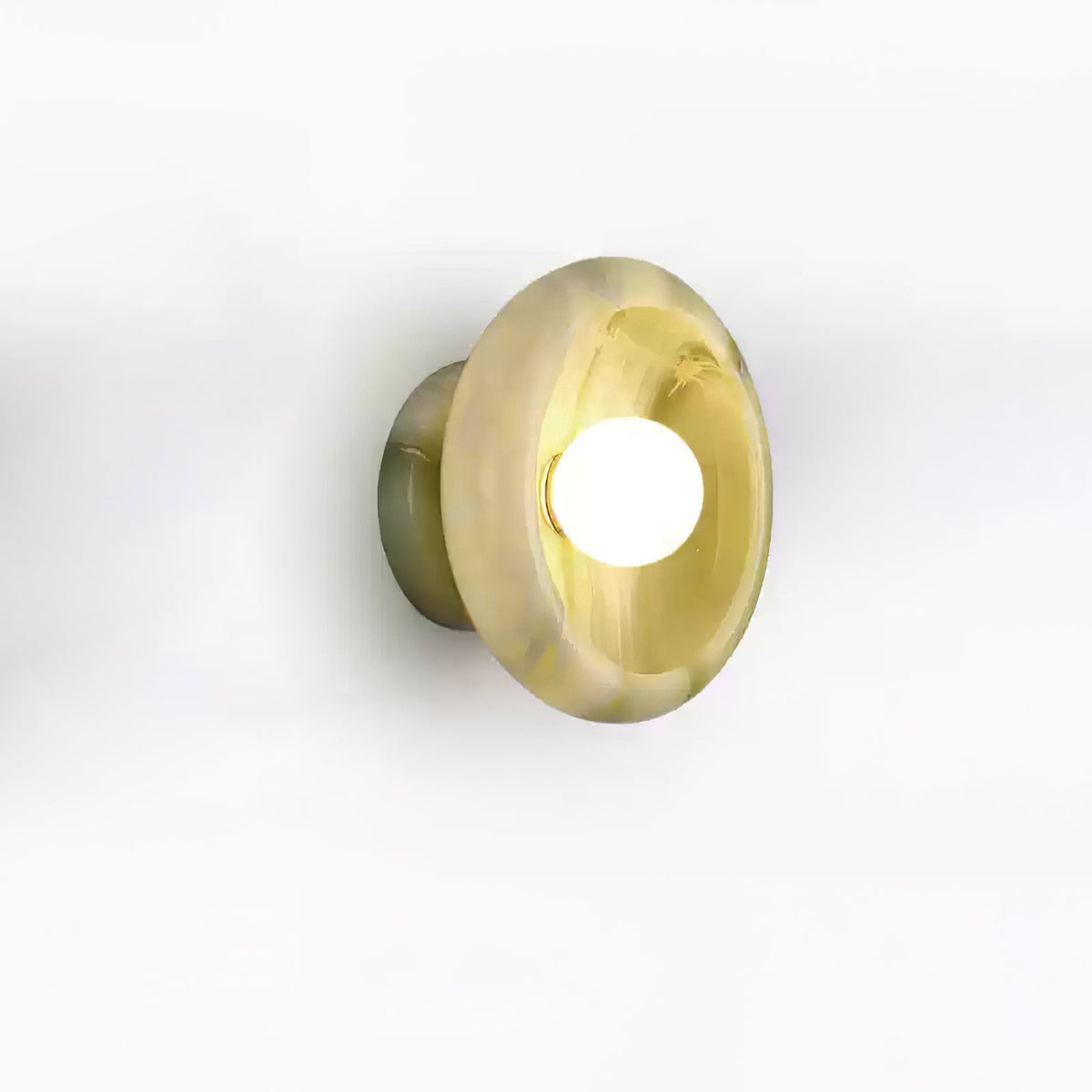 Molt Noordse kunst Jade marmer wandlamp